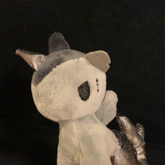 Tokidoki gothic angry unicorn mermaid unicorno plush keychain clip - Picture 6 of 6